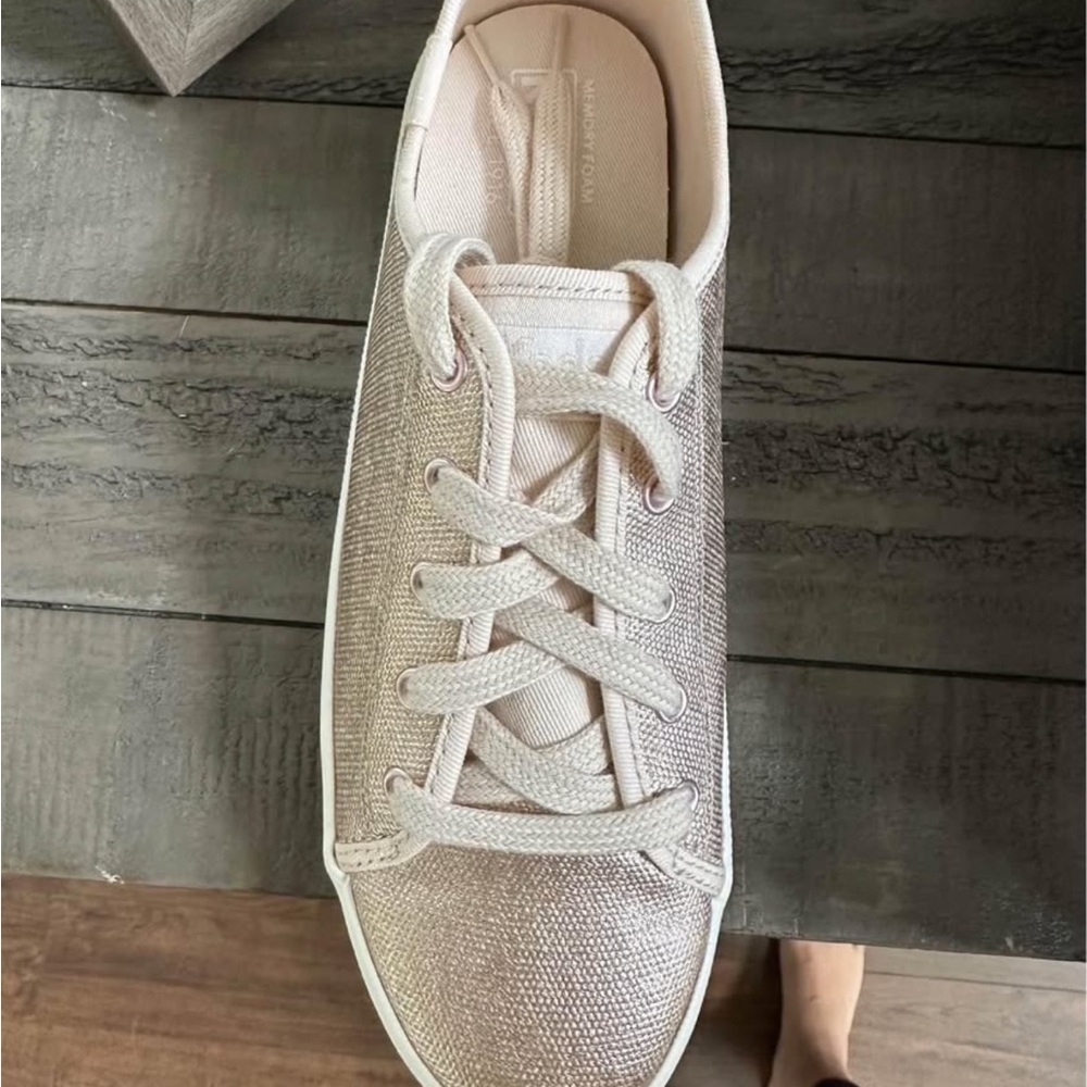 Keds kids Sparkling Cream Sneakers